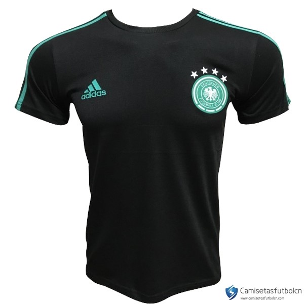 Camiseta Entrenamiento Seleccion Alemania 2018 Negro Verde